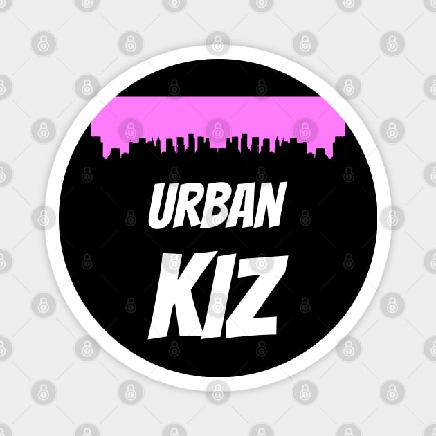 Urban Kiz Kizomba Skyline Tarraxinha dance school Magnet by Primo Style